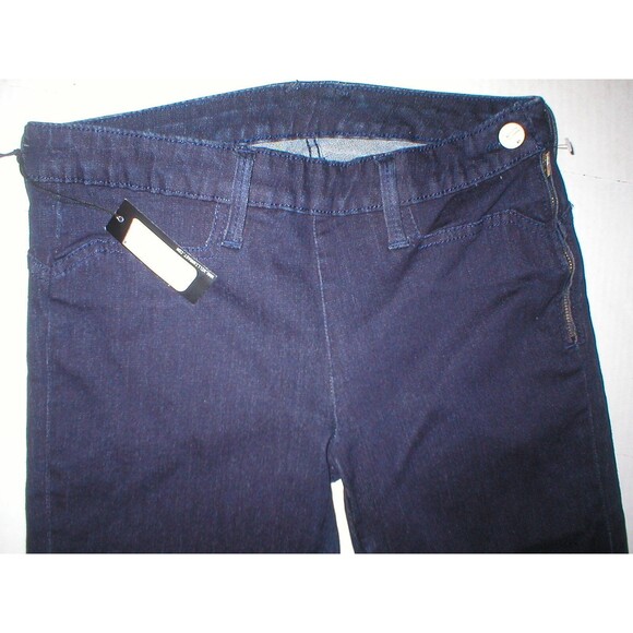 New Womens NWT William Rast Designer Jeans 26 Skinny Dark Fox C Riding Pant - Picture 6 of 8
